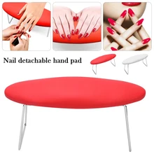 Кожаная подушка для маникюра, подушка для рук, держатель для рук, подушка для стола, лампа для ногтей