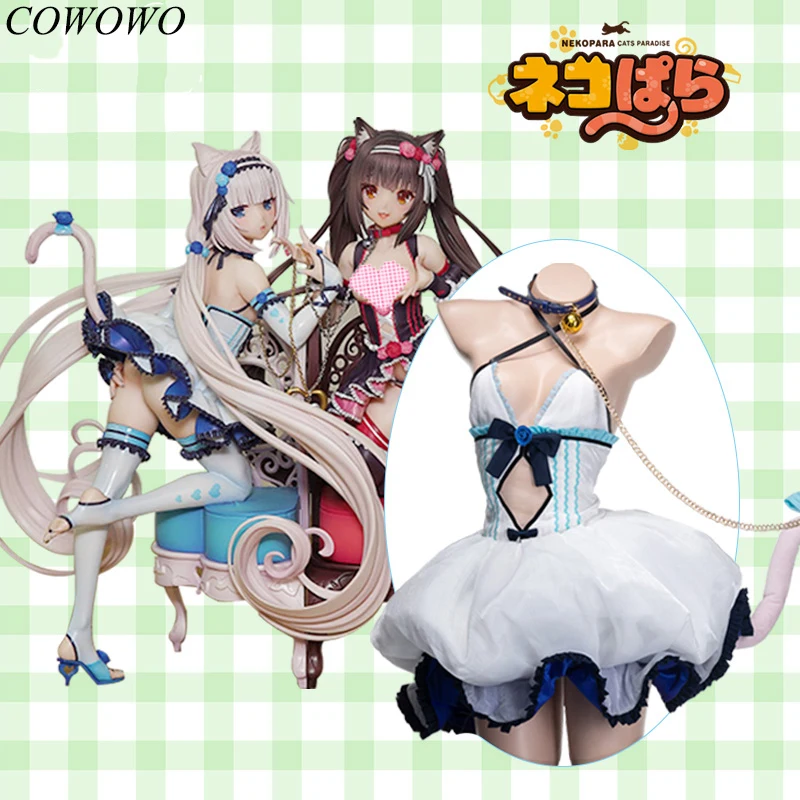 Аниме! NEKOPARA Cat Paradise милое платье для горничной сексуальная униформа костюм
