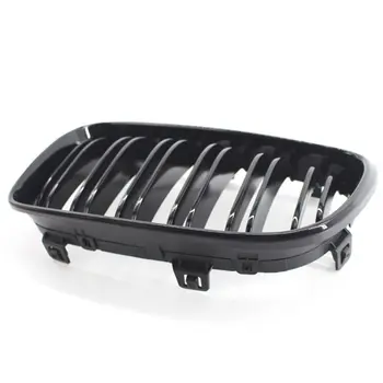 

2PCS Car Front Bumper Kidney Grille Inlet Grill for B-MW 1 Series E81 E87 08-11 E7CA