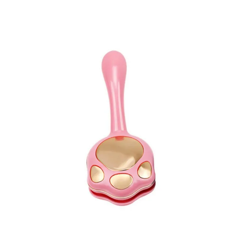 P Cat Needle Comb Hair Remover Cute Footprints Cat Comb Hair Removal Comb Dog Grooming Comb Gog Cat Comb Grooming Accessories - Color: P