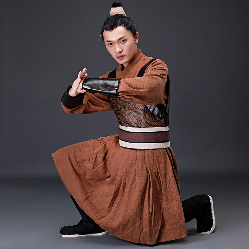 Мужское платье hanfu для косплея китайская одежда водоросли Династия песни
