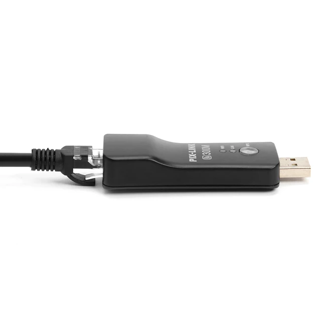 Универсальный беспроводной сетевой адаптер Mini USB для телевизора, WPS 300 Мбит/с, Wi-Fi ретранслятор, RJ-45, сетевой кабель для Samsung, LG, Sony, HDTV 4