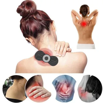 

Portable Mini Electric Neck Back Massager Patch Muscle Relaxation Shoulder Neck Massager Therapy Pressure Pain Relieve Tool