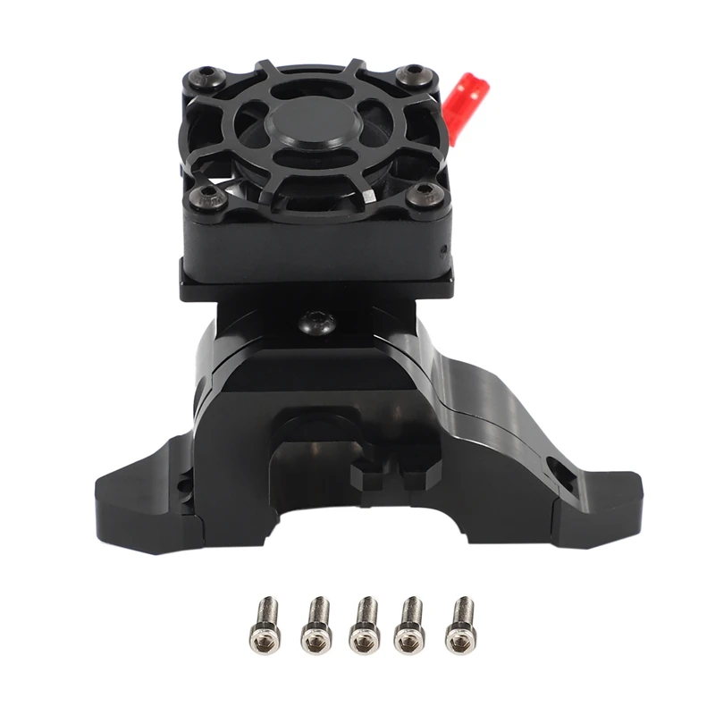 

Motor Mount Heat Sink With Fan For 1/10 Rc Crawler Car Traxxas Trx-4