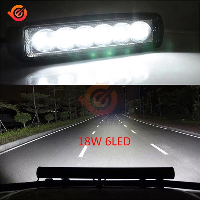 6 zoll 12V 18W 6 LED Offroad Auto Arbeit Licht Scheinwerfer