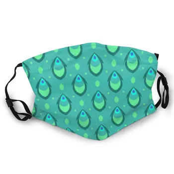 

Abstract Peacock Pattern Double-sided printed dustproof and windproof mask,can be cleaned and reused,suitable for outdoor sports