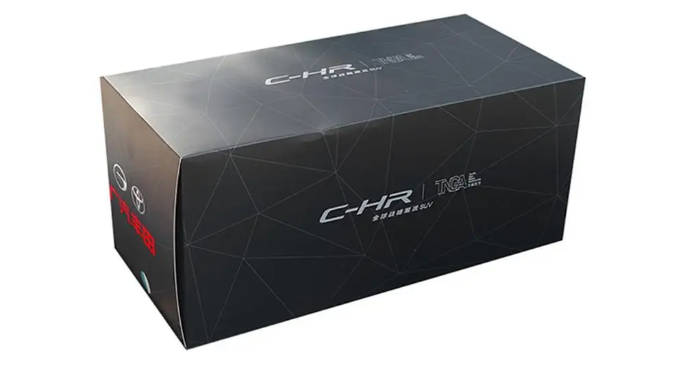 1/18 масштаб Тойота C HR CHR красный литье автомобиля модельные игрушки коллекционные