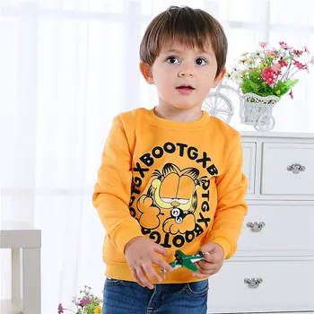 

Baby Boys Girls Hoodies Clothes Children Winter Thicken Sweatshirts Toddler Casual Sweater Kids Plus velvet Tops Costume
