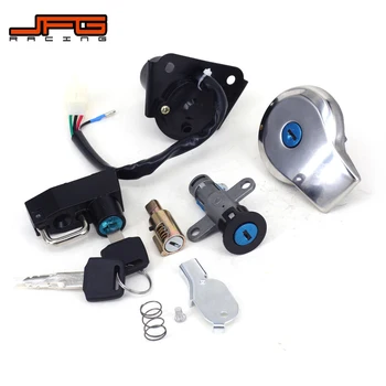 

Motorcycle Lockset Ignition Key Switch Fuel Gas Cap Seat Lock Keys For Yamaha Virago XV125 XV250 XV 125 250 QJ250-H