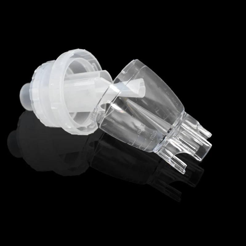 Mesh Nebulizer Medical Nebulizer Asthma Inhaler Spacer 1Pcs Inhaler Health Care Medical Equipment Nebulizer for Inhalation Accessary Atomized Spray Injector Non-Toxic PP Material
