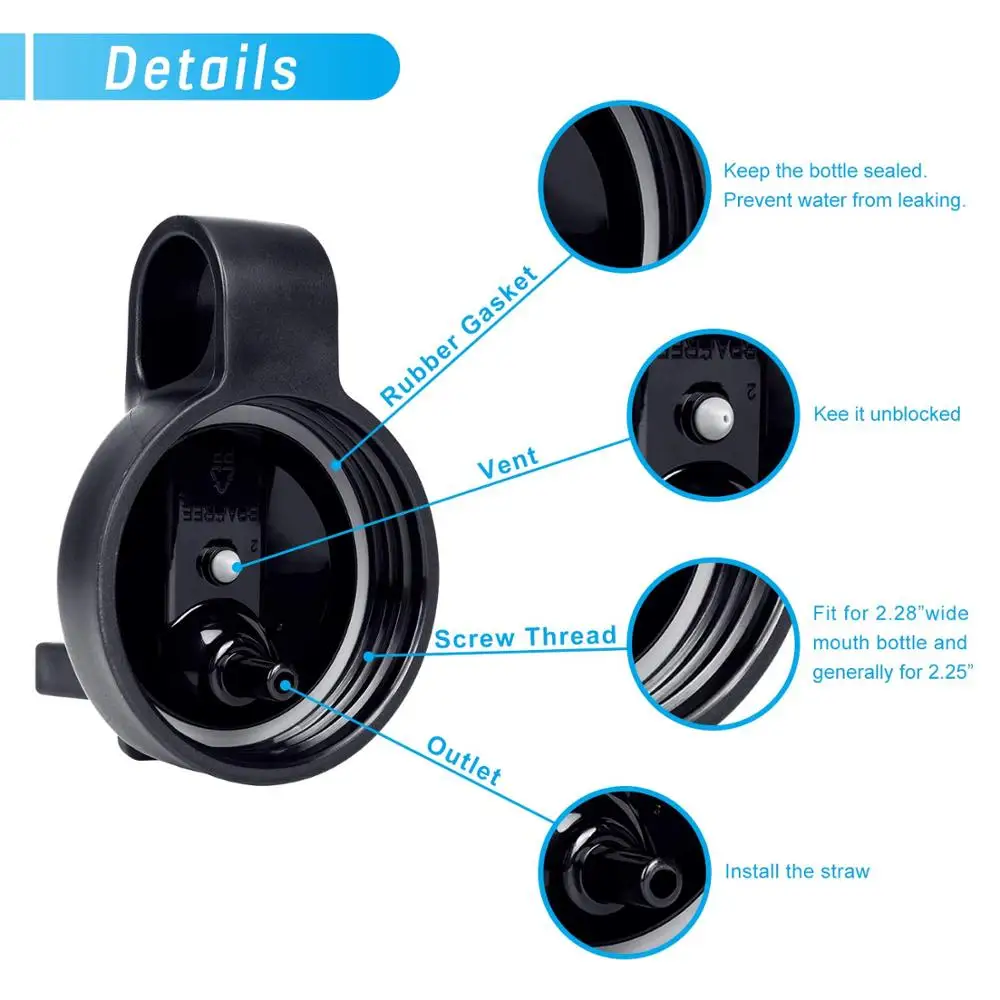 Hydro Flask 2 18 20 32 40 64 Wide Mouth Bottles 1 Quid Aliexpress