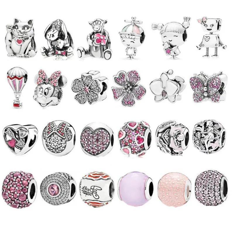 

New 925 Sterling Silver The Dream Of Traveling Dangle Beads Fit Original Charm Bracelet DIY Jewelry Gift