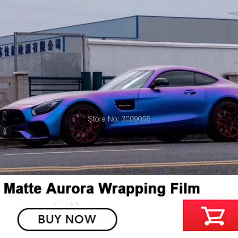 

Newest color glossy Aurora series car wrapping car wrap vinyl Top Raw Materials High flexible and stretchable imported vinyl