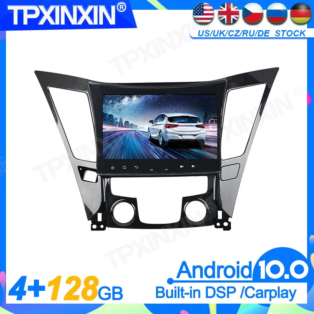 

Android10 For Hyundai Sonata i40 i45 2011-2015 DSP Head Unit Multimedia Player Auto Radio Tape Recorder Headunit GPS Navigation