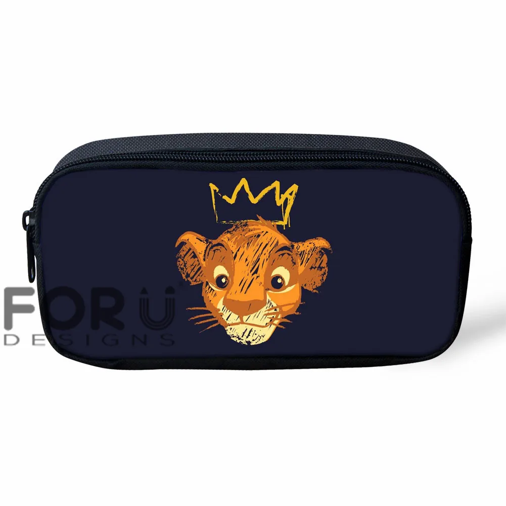 L5445K FORUDESIGNS Mochilas детский рюкзак Король Лев Сумка школьная книга сумки Simba принт мультяшный рюкзак для детей девочек мальчиков сумка - Цвет: L5445K