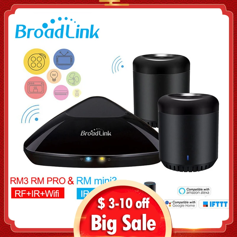 broadlink rm mini 3 connect to google home
