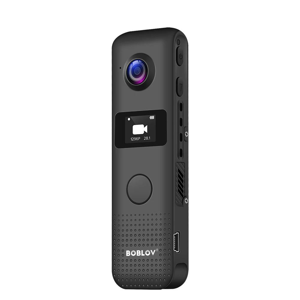BOBLOV Mini Camera WIFI Motion Detect 32G HD 1296P Professional BodyCam Micro Magnet Camcorder Loop Recording DVR Cam