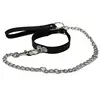 Sex Toys Bdsm Fetish Bondage Slut Slave Sex Collar Leash Steel Chain Restricts Adult Game Dog Chain Punish Neck Collars Sexshop 1