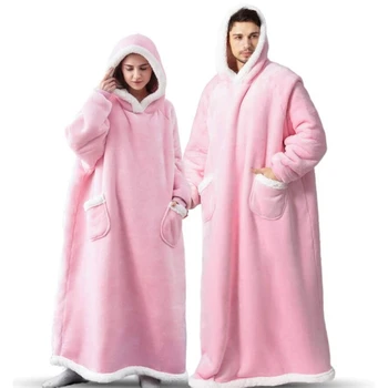 Winter Warm Snuggy Hooded Blanket Gifts For Men Gifts for women