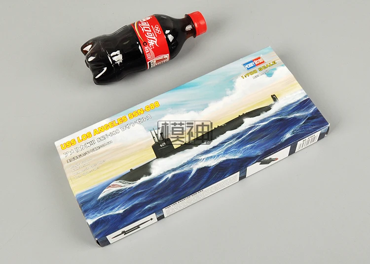 1:700 Масштаб Монтажная модель USS Los Angeles подводная лодка игрушка пластиковая