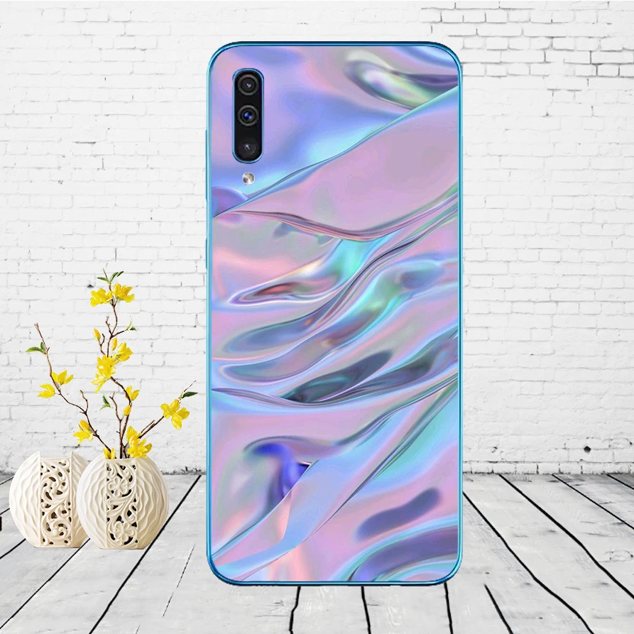 Чехол для samsung Galaxy A50 Силиконовая задняя крышка для телефона samsung A50 A30 SM-A305F A505 6,5 Fundas для Galaxy A305F A305 - Цвет: A47