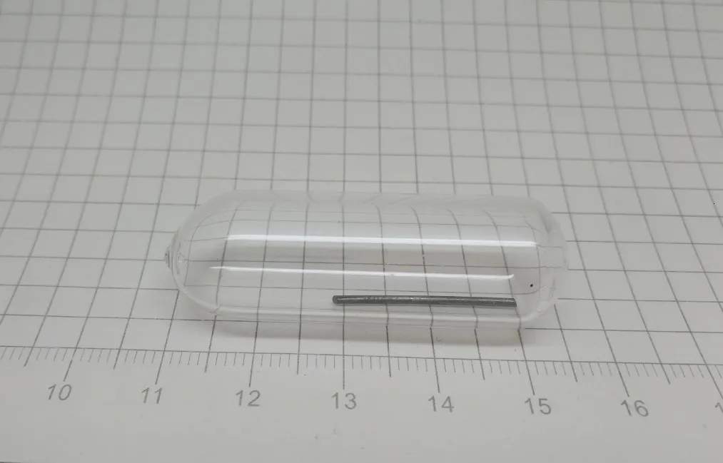 Hafnium проволочное уплотнение стекла металла Hafnium нити высокого Hafnium Hf-99.9% диаметр 1 мм длина 20 и 50 мм
