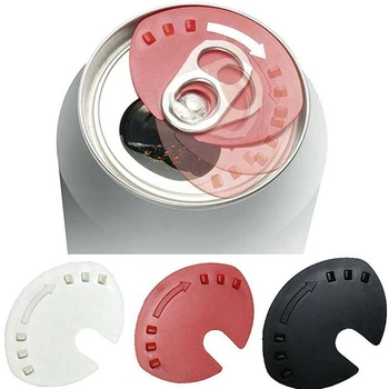 

5 pieces Beverage can closure Can cap Can lid Beverage can seal Reusable can sealer to prevent dirt from falling into beverage