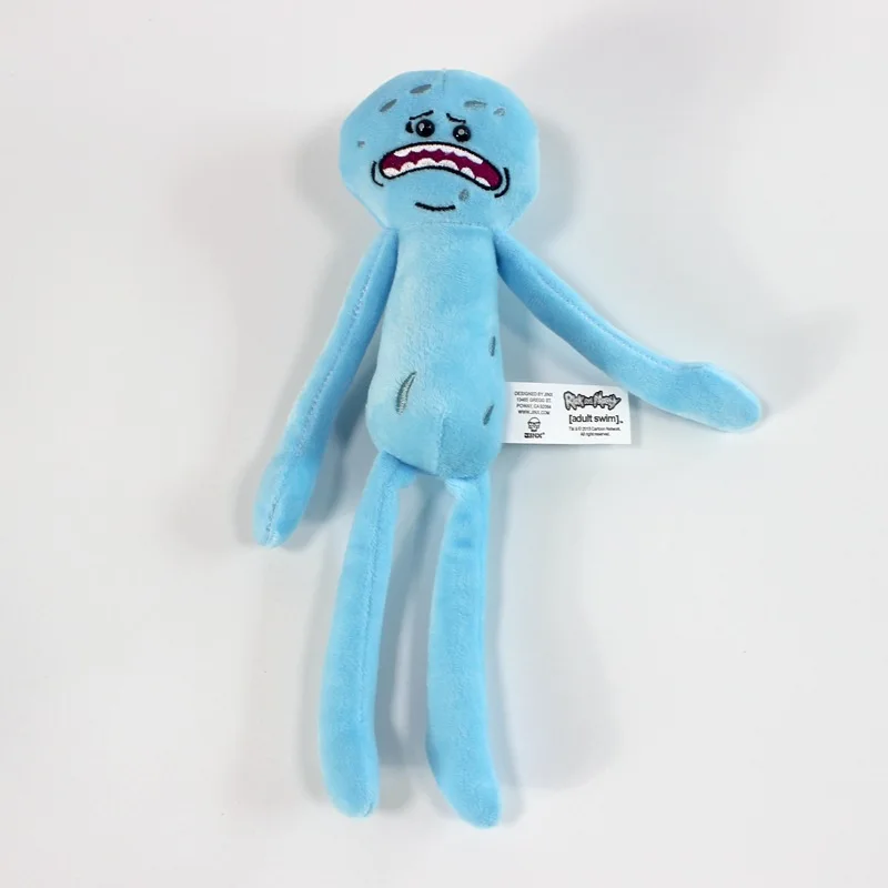 

Meeseeks Plush doll foamy Happy Sad Meeseeks Mr Poopy butthole Pickle Stuffed Plush Toys Dolls