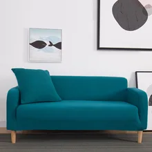 Новые универсальные чехлы для диванов, вязаные толстые чехлы для диванов, секционные эластичные тканевые чехлы для диванов для двух трех сидений