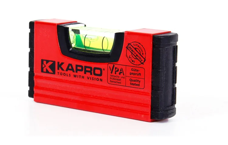 KAPRO Mini Portable Water Level Bubble Inclinometer Measuring Tools With Magnetic Spirit Level Ruler Tools High Sensitivity 10cm (1)