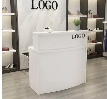  Women's clothing store small cashier counter contracted modern small shop reception desk barbershop