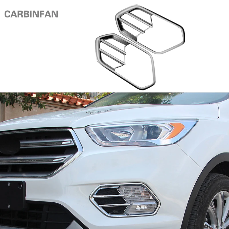 Подходит для Ford Escape Kuga 2017 аксессуары салона автомобиля передняя противотуманная