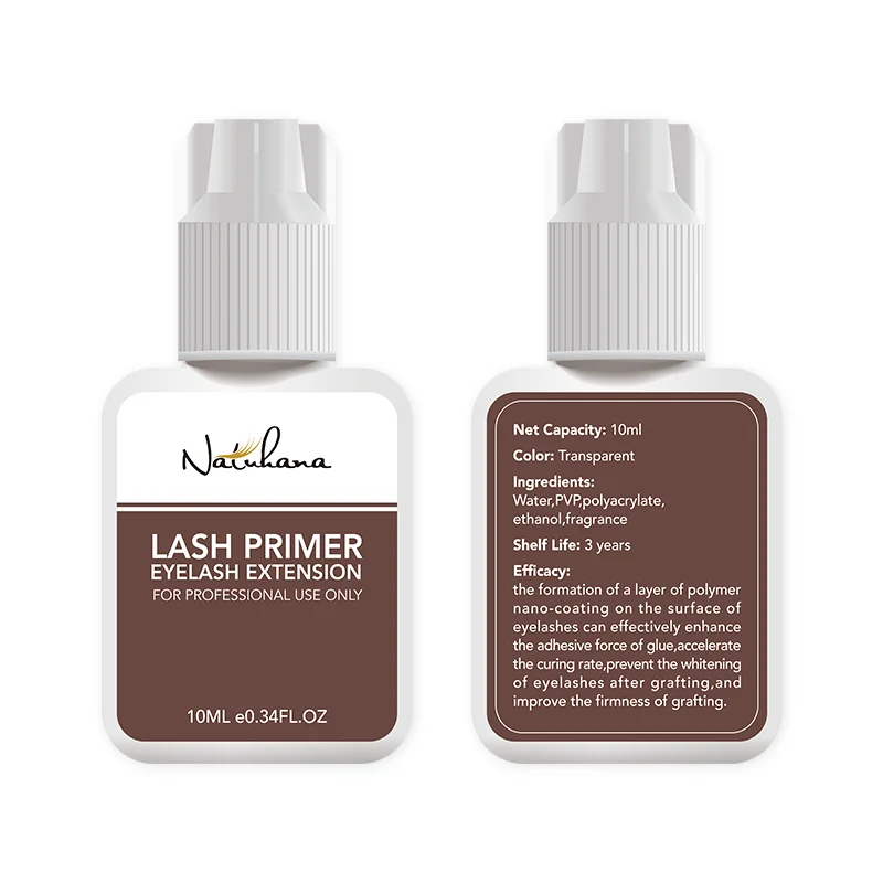 10ml Eyelash Extension Primer for Lash Application Extend Time Adhesive Bonding Strength False Eyelashes Fixing Agent Glue Tools 6