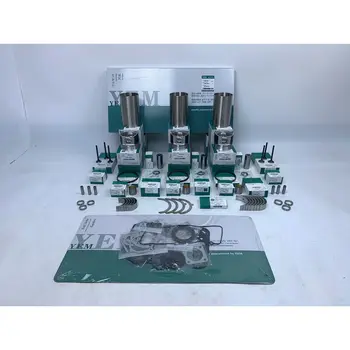

New D1403 Rebuild Overhual Kit With Bearings Cylinder Liner Piston Rings Full Gasket Set Valves Kit For Kubota