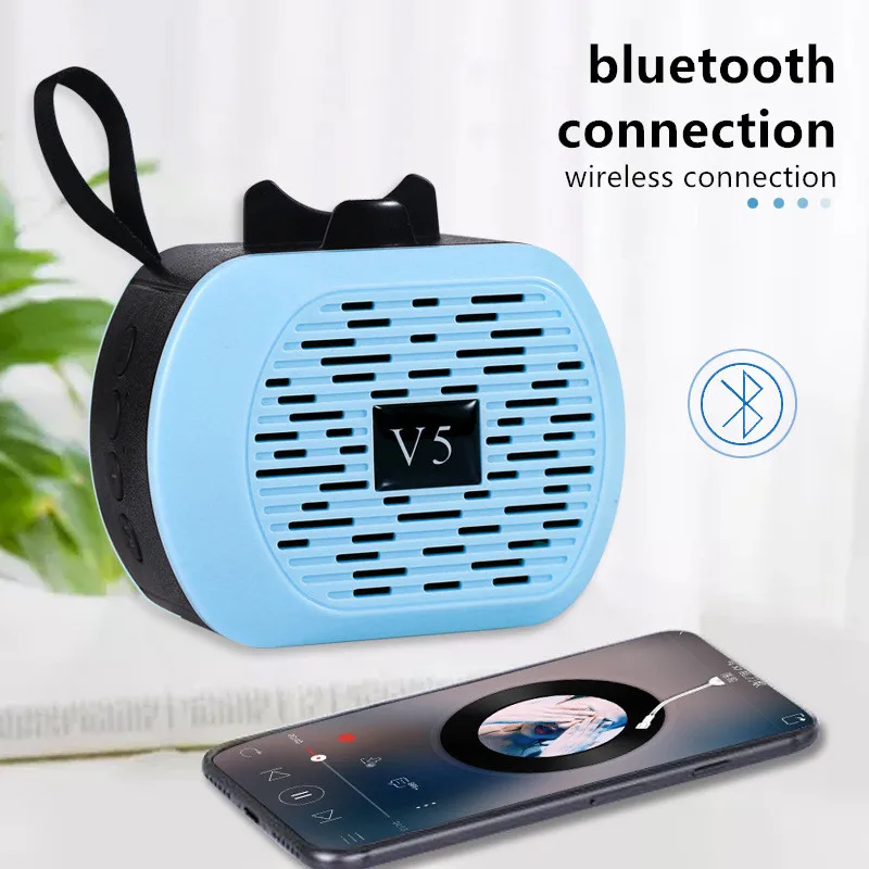 

Bluetooth Speaker with Subwoofer Mini Powerful Wireless Portable Speakers Woofer Music Center Caixa De Som Parlante F4017