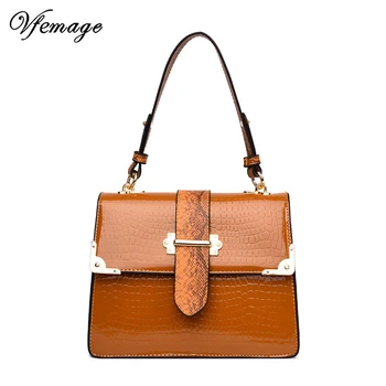 

Vfemage Alligator Pattern Small Flap Women Handbag Female Shoulder Bag Ladies Crossbody Bag Messenger High Quality Sac a Main