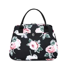 Стиль,, ручная сумка для обеда с принтом, водонепроницаемая сумка, женская сумка для покупок, сумка для переноски Bento Box, сумка для обеда