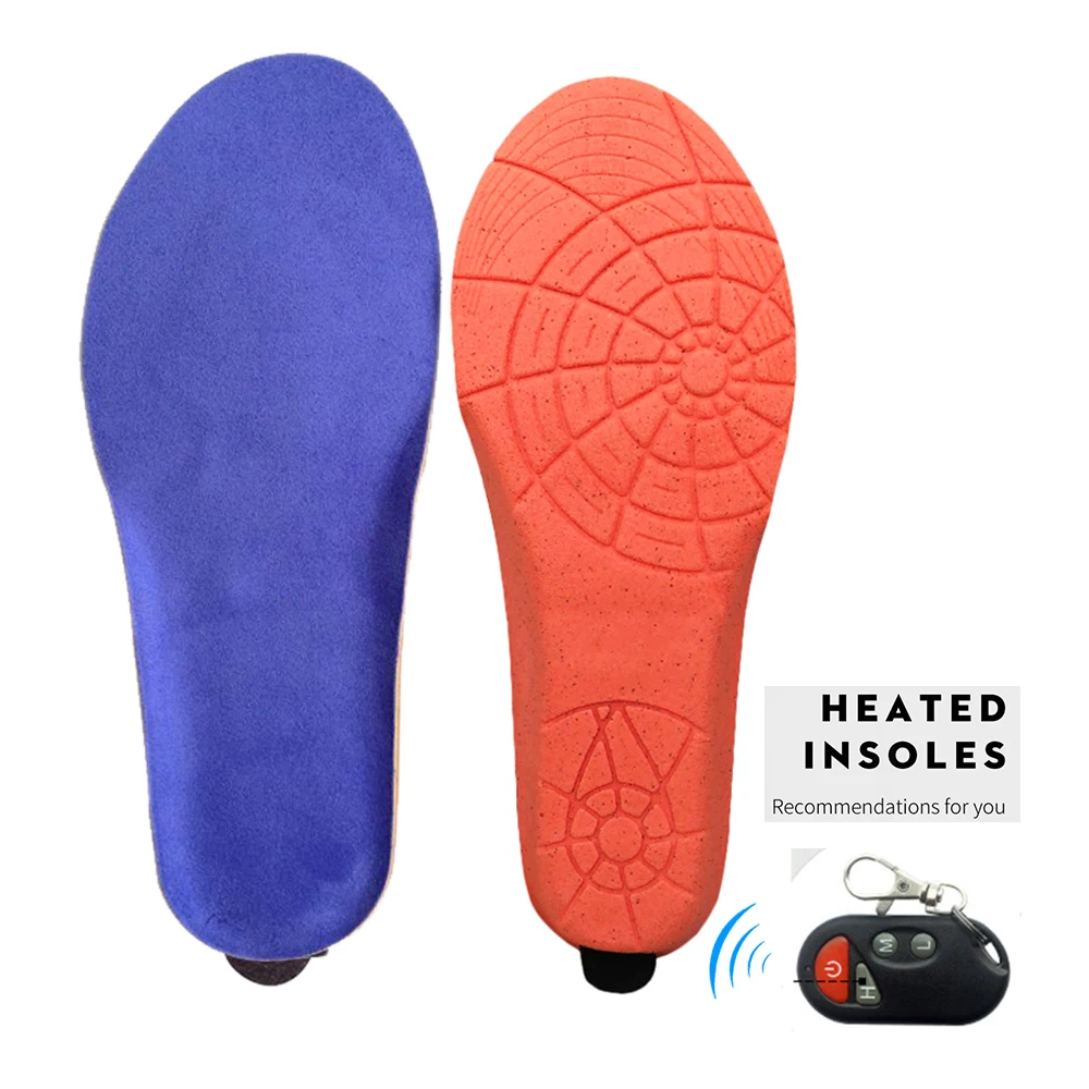  Heated Insoles Intelligent Temperature Control Portable Charging Insole 1800 MAh Battery Large Capa