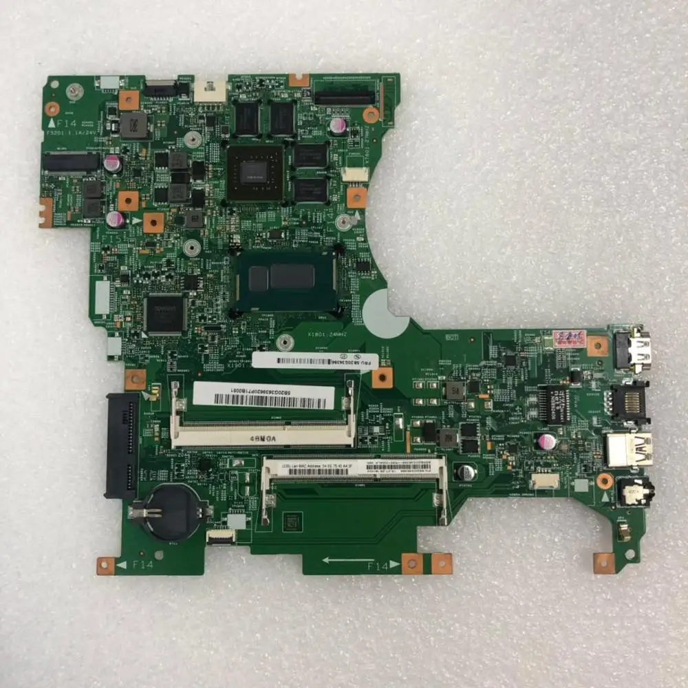 Flex2-14 материнская плата для ноутбука i7-4500 I7- 4510 i7-4600 DIS N15V 2G FRU 5B20G36229 5B20G36396 5B20G36403