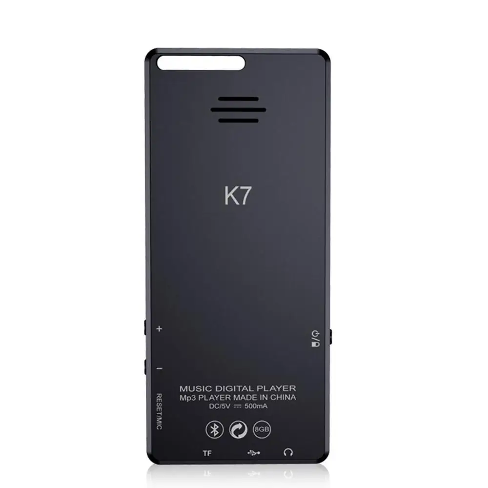 2,4 дюймовый экран K7 Беспроводной внешний Mp3 сенсорный музыкальный плеер Студенческая версия Mp3 плеер Walkman