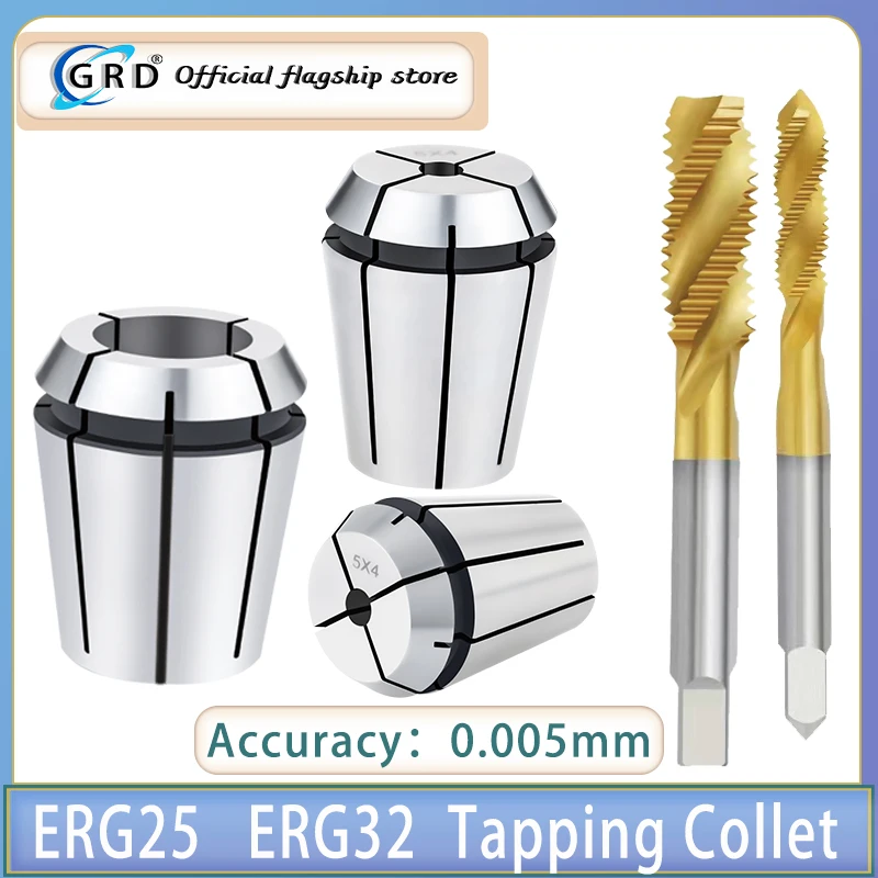 ERG25 ERG32 taps chuck tapping tap ER25 ER32 collet square ER ISO type machine milling cutter | Инструменты