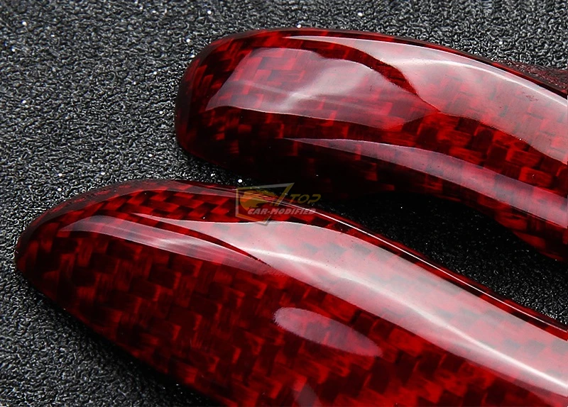 27-Free shipping 100% Real Pure DRY Carbon Fiber Car Key Case Cover Shell For Porsche Panamera  Macan  Cayenne718911