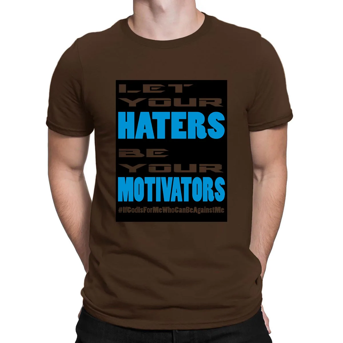 Let Haters Be moticators, футболки, персонализированные Kawaii, хлопок, Весенняя футболка для мужчин, дышащие топы, Веселый рисунок