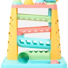 Прочный многоцветный фунт мяч большое удовольствие цвет соответствия обучения стучать игрушка(разноцветный, 11,4x6,1x12,2 дюйма