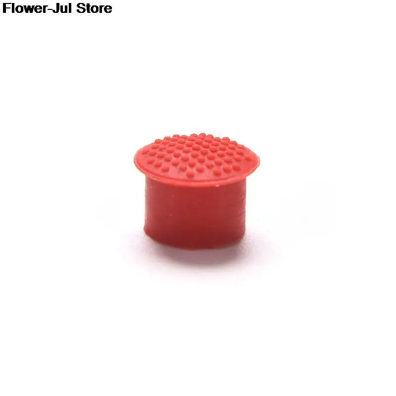 10pcs Laptop Nipple Rubber Mouse Pointer Cap for IBM Thinkpad Little TrackPoint Red Cap for Lenovo Keyboard Trackstick Guide