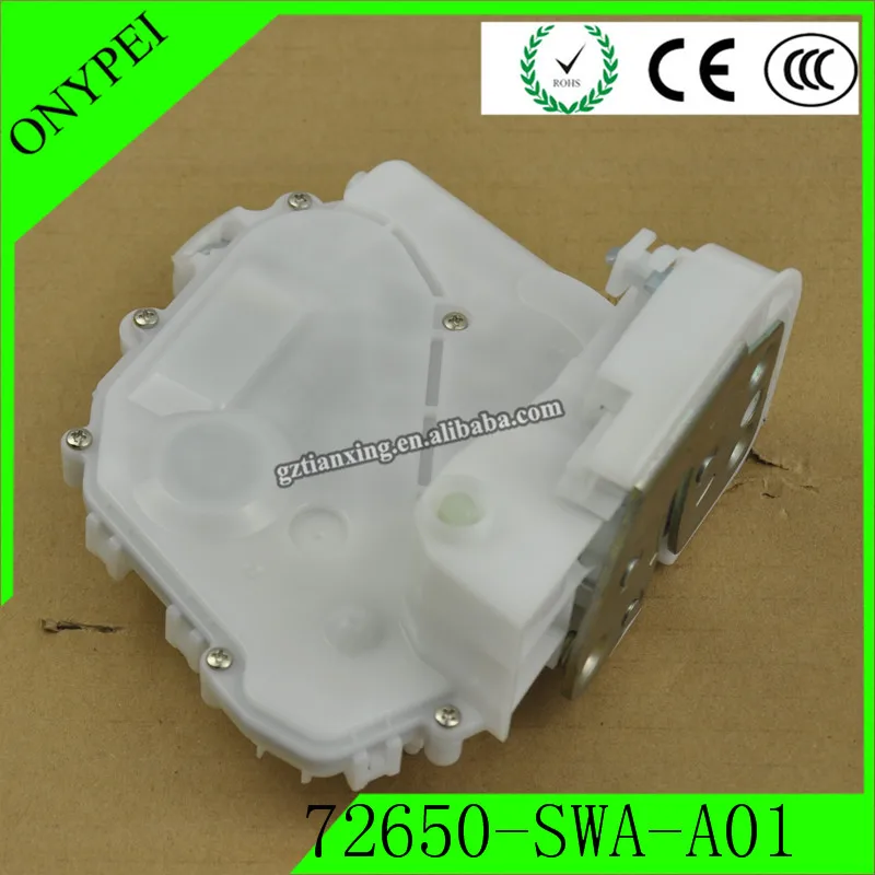 72650 SWA A01 задний левый замок двери защелка привода для Honda CR-V 2007-2011 2.4L 72650-SWA-A01 72650SWAA01