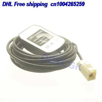

DHL 50pcs Antenna GPS Active 1575.42MHZ Fakra SMB B 9001 female black for RG174 cable antenna 22-a