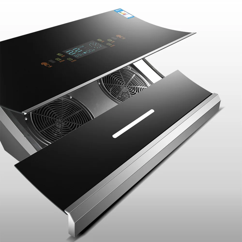 750mm Side suction range hood small household range hood automatic cleaning 22 m³ Big Suction Household Extractor Hood 5