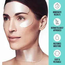 

4pcs Face Wrinkle Patches Eye Neck Forehead Wrinkle Repair Silicone Nontoxic And Harmless Reusable Washable Facial Wrinkle Strip