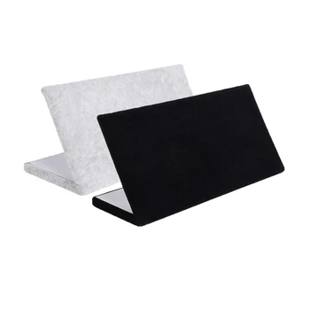 

Velvet Necklace Chain Bracelet Display L Stand Board Jewelry Holder Rack